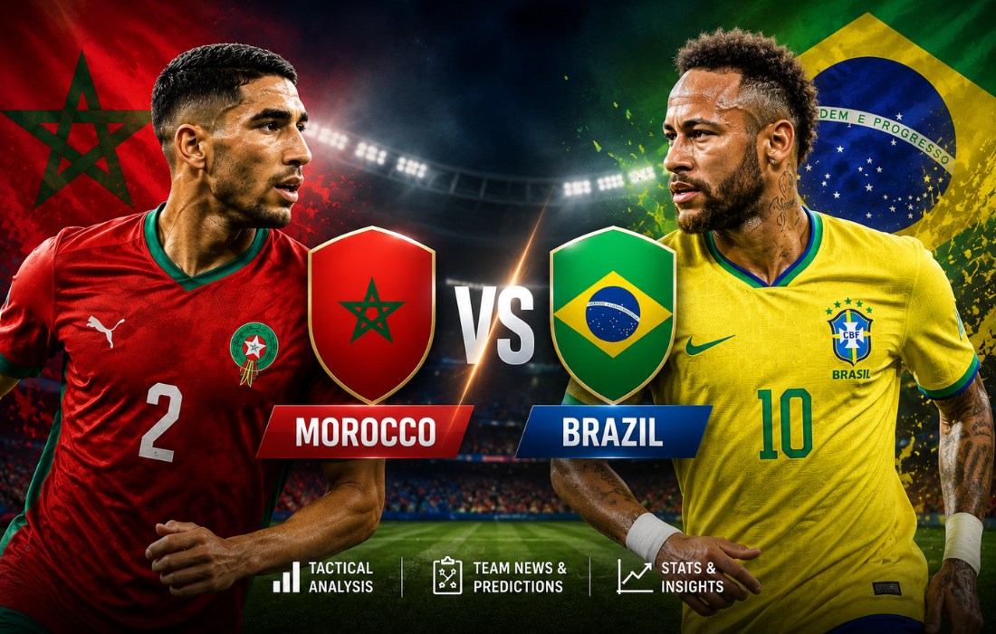 Morocco vs Brazil