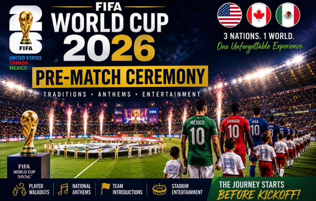 world cup 2026 ceremony