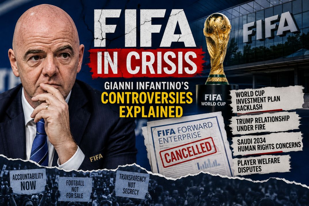 Gianni Infantino Under Pressure