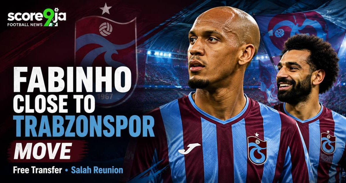 Fabinho Arrives for Trabzonspor Move as Mohamed Salah Reunion Nears